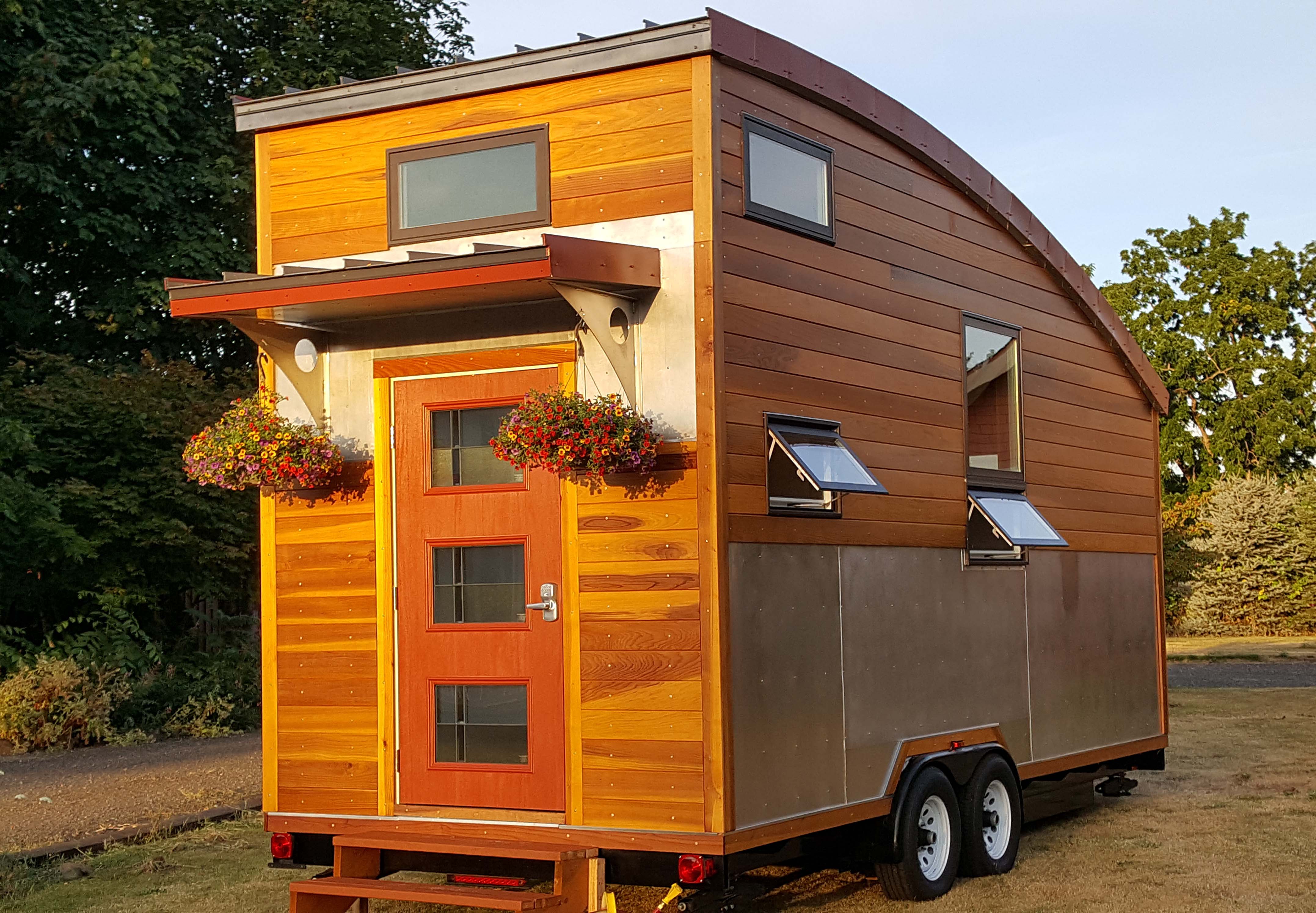 the metro tiny house exterior