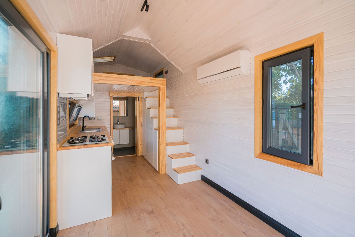 simple tiny house interior