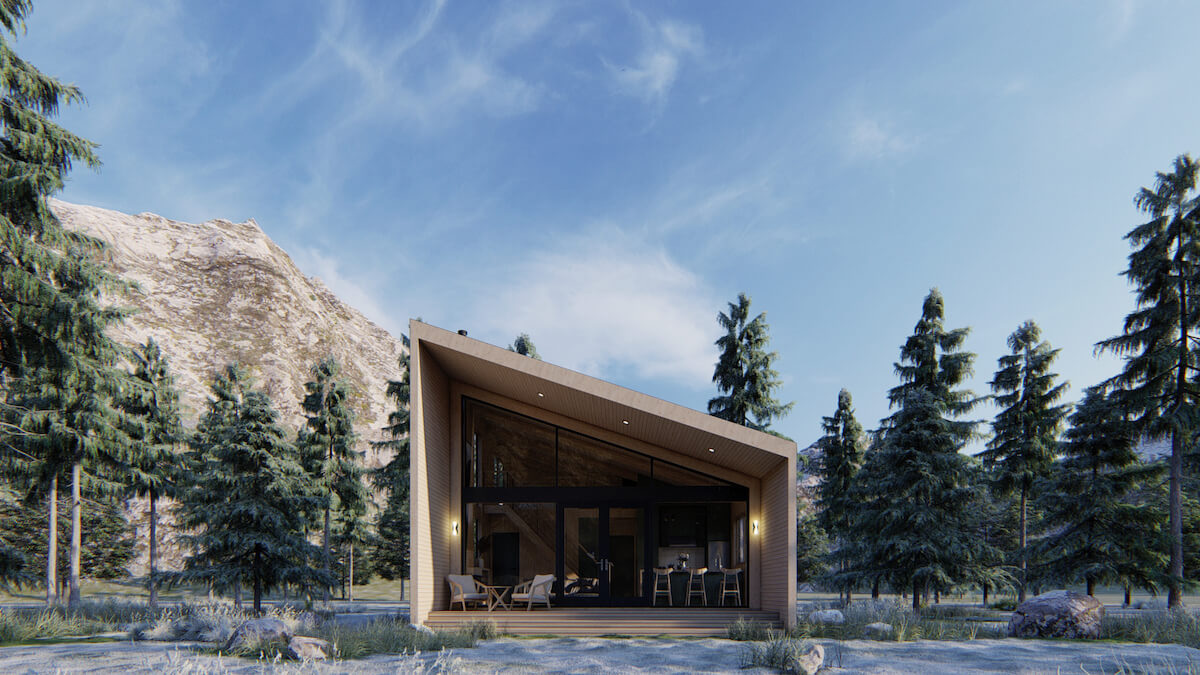 Modern Wilderness Cabin