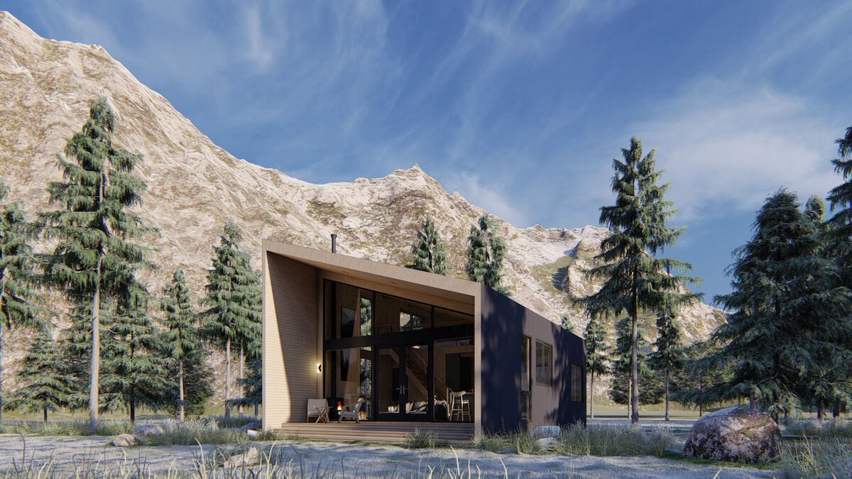 Modern Wilderness Cabin