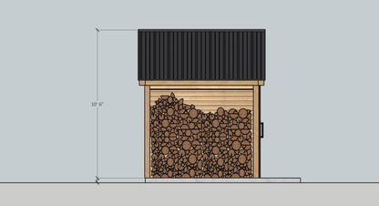 Woodland Storage Shed Outbuilding