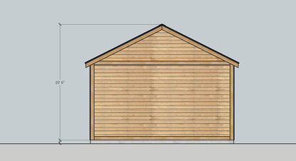 Woodland Storage Shed Outbuilding