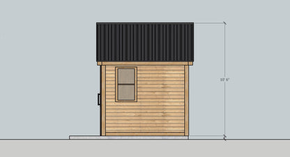 Woodland Storage Shed Outbuilding