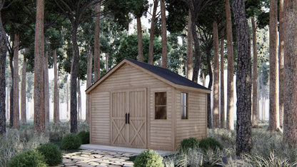 Woodland Storage Shed Outbuilding