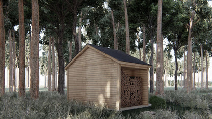 Woodland Storage Shed Outbuilding