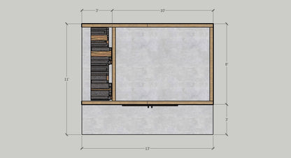 Woodland Storage Shed Outbuilding