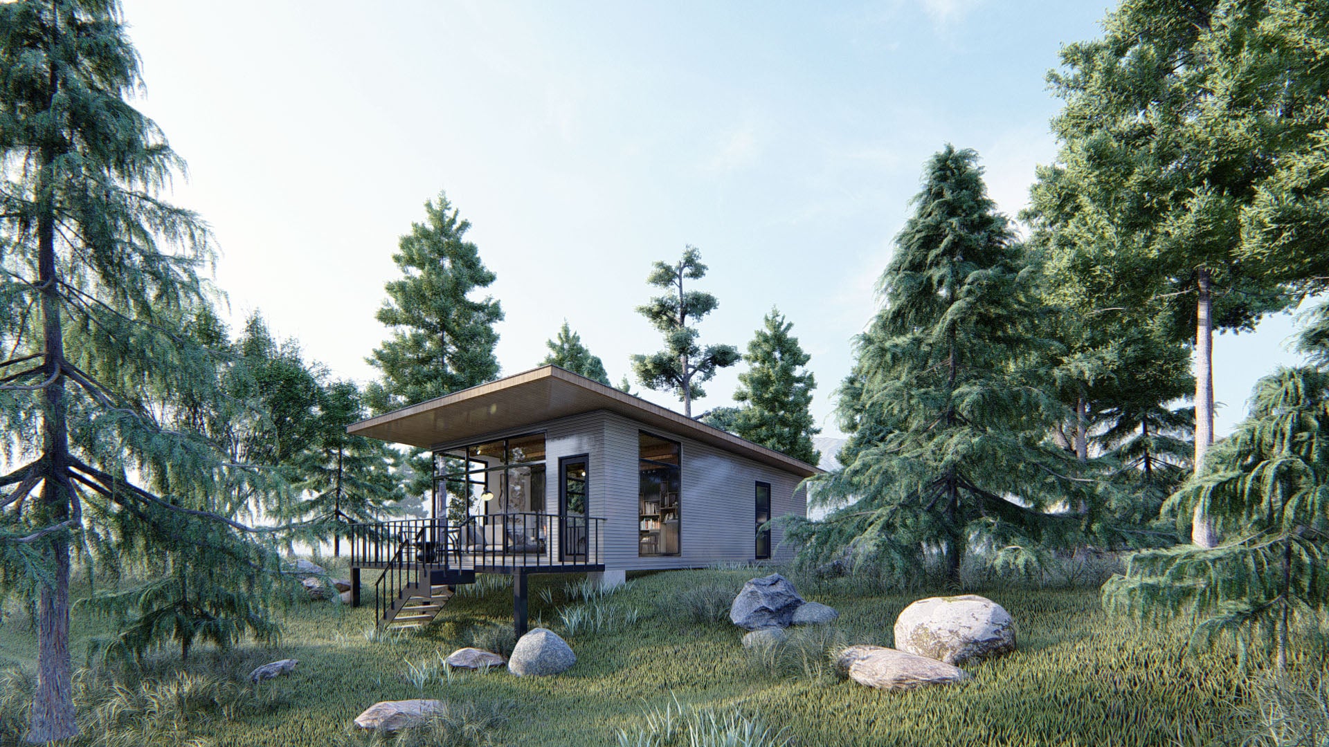 Modern Rustic Cabin